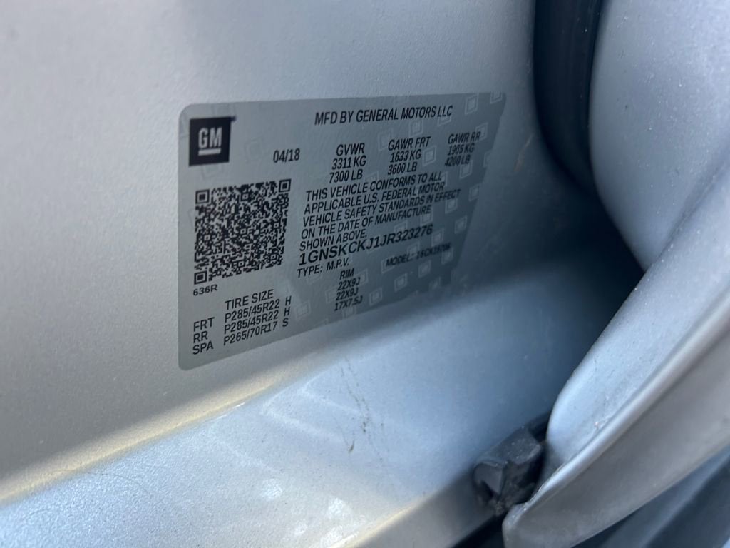 2018 Chevrolet Tahoe Premier