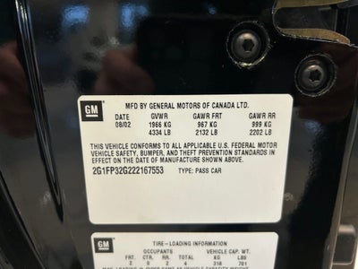 2002 Chevrolet Camaro Z28