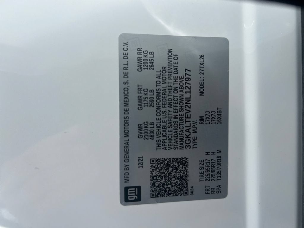 2022 GMC Terrain SLE