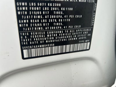 2021 Volkswagen Tiguan SE