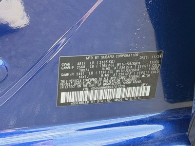 2025 Subaru Crosstrek Limited