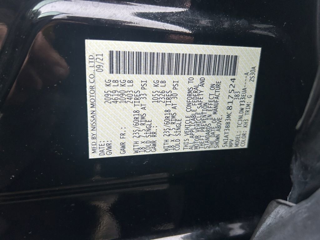 2021 Nissan Rogue SV