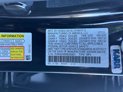 2024 Honda CR-V Hybrid Sport Touring