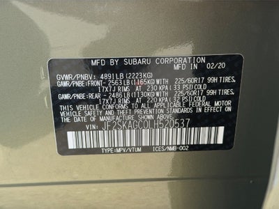 2020 Subaru Forester Premium
