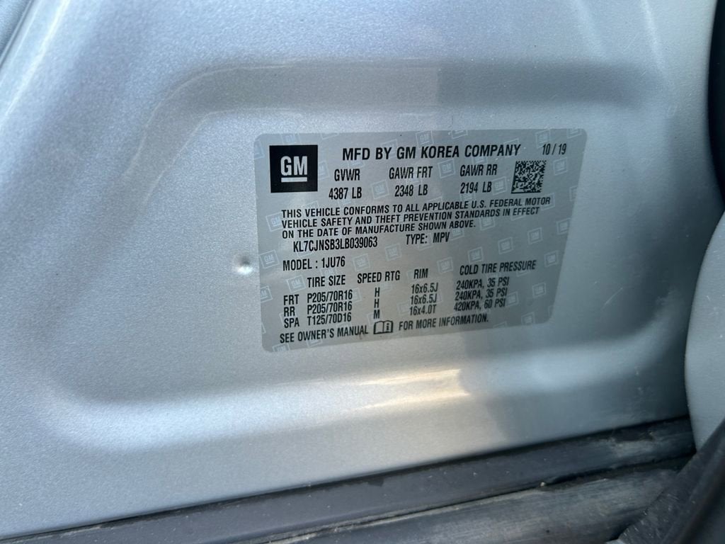 2020 Chevrolet Trax LS