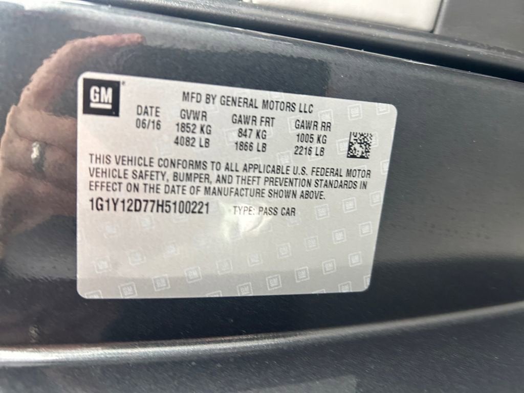 2017 Chevrolet Corvette Grand Sport Grand Sport 3LT