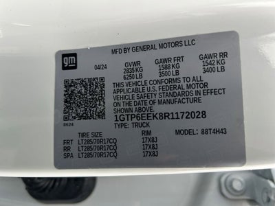 2024 GMC Canyon AT4X