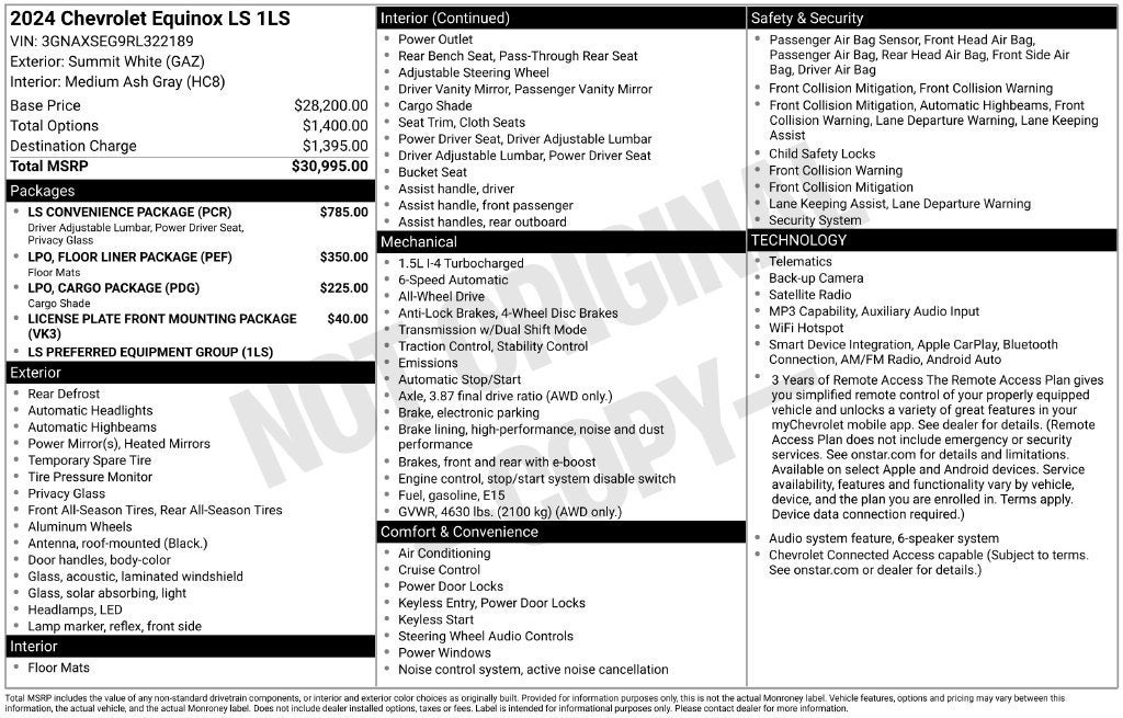 2024 Chevrolet Equinox LS