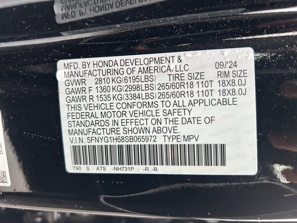 2025 Honda Pilot TrailSport