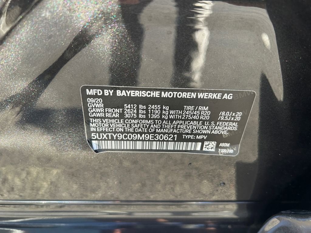 2021 BMW X3 M40i