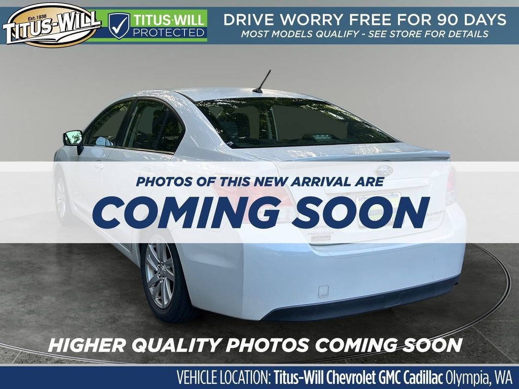 2015 Subaru Impreza Sedan Premium
