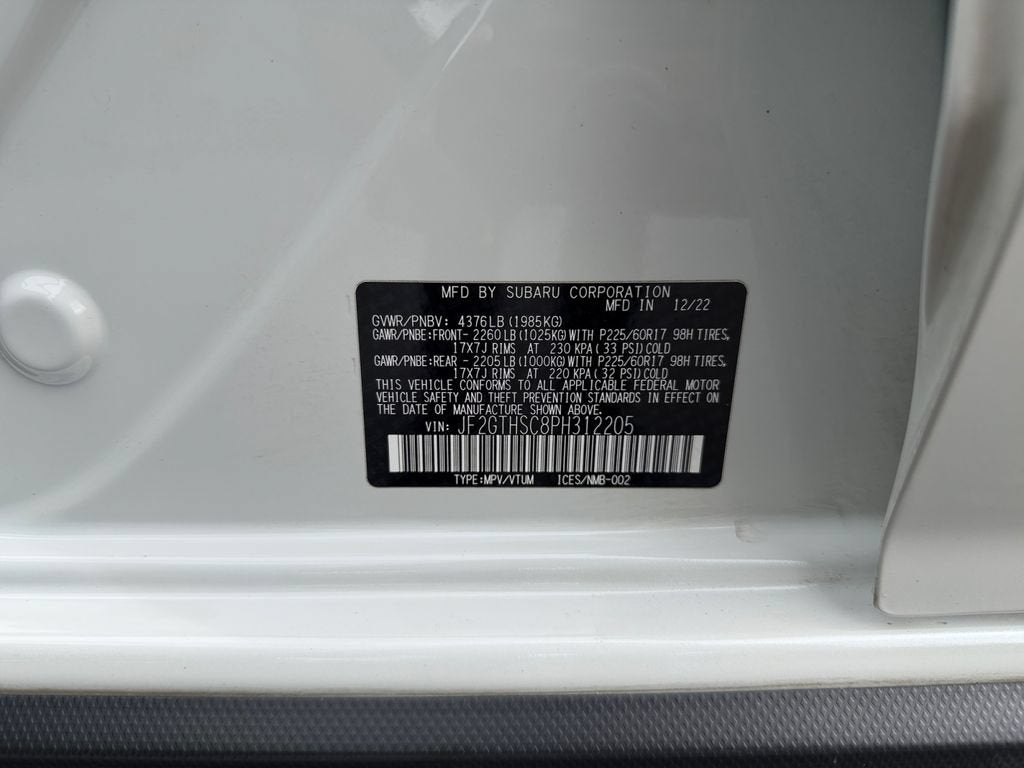 2023 Subaru Crosstrek Sport
