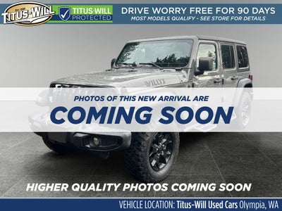 2022 Jeep Wrangler Unlimited Willys