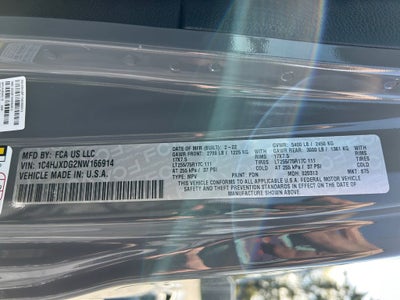 2022 Jeep Wrangler Unlimited Willys