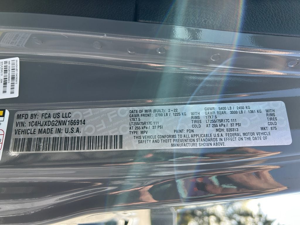 2022 Jeep Wrangler Unlimited Willys