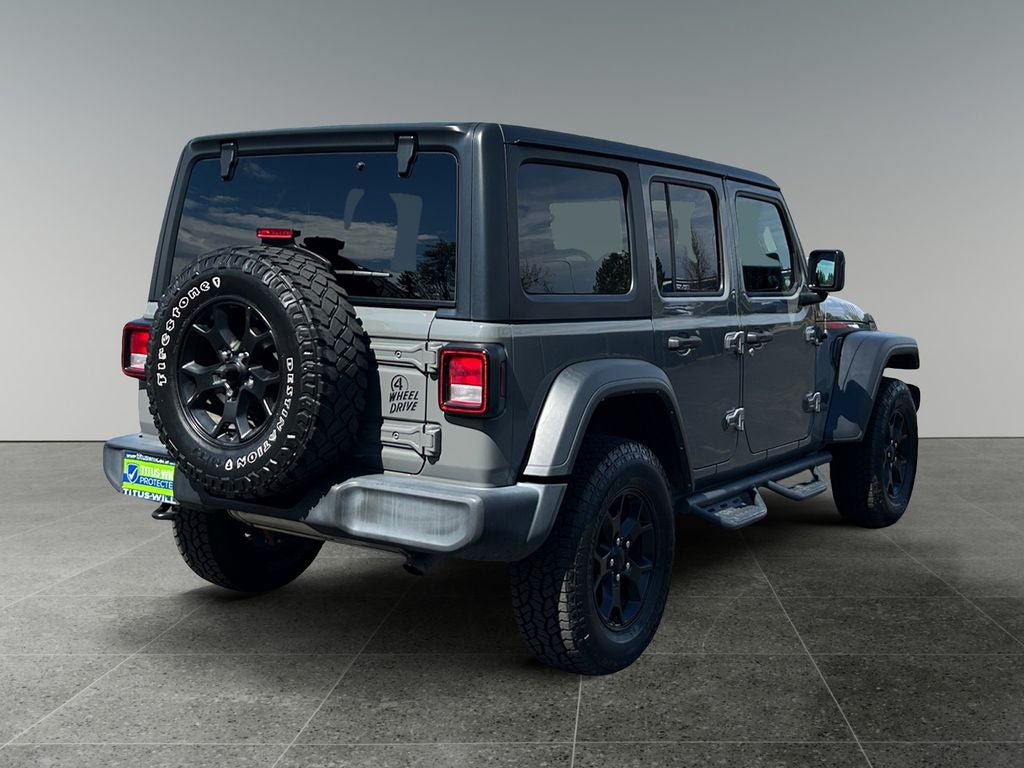 2022 Jeep Wrangler Unlimited Willys