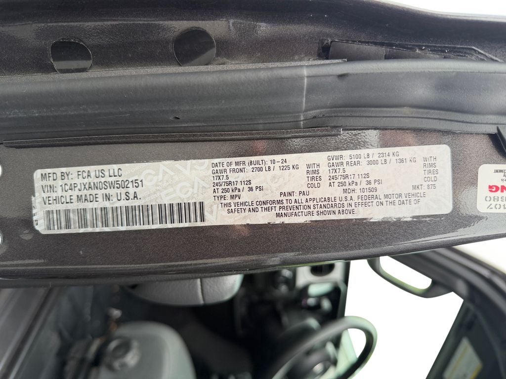 2025 Jeep Wrangler Sport