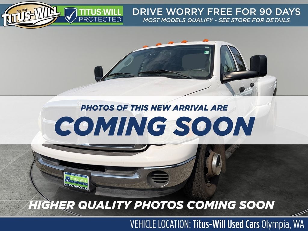 2004 Dodge Ram 3500 SLT DRW