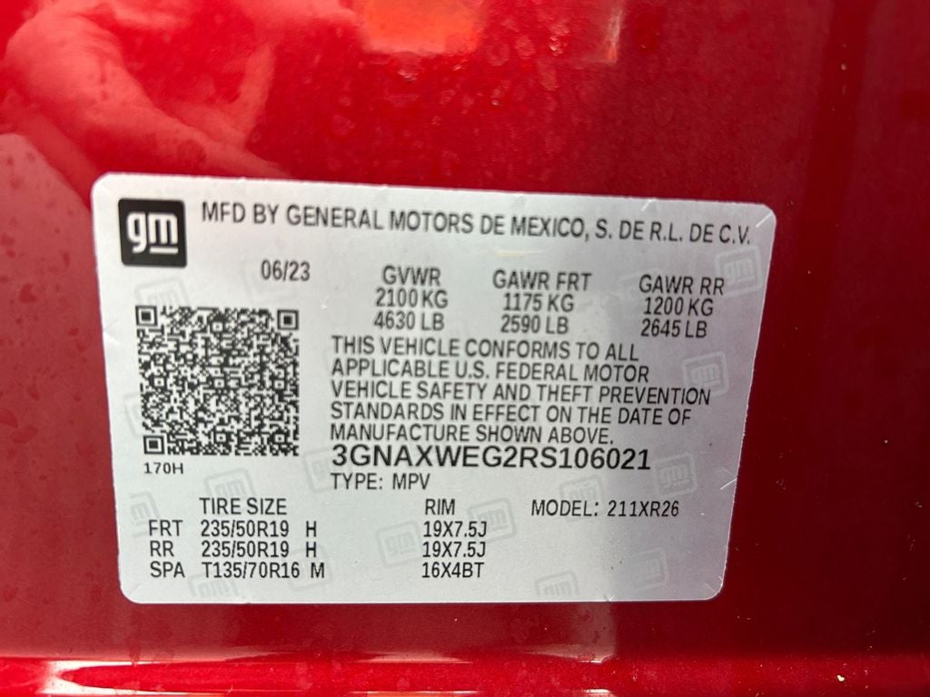 2024 Chevrolet Equinox RS