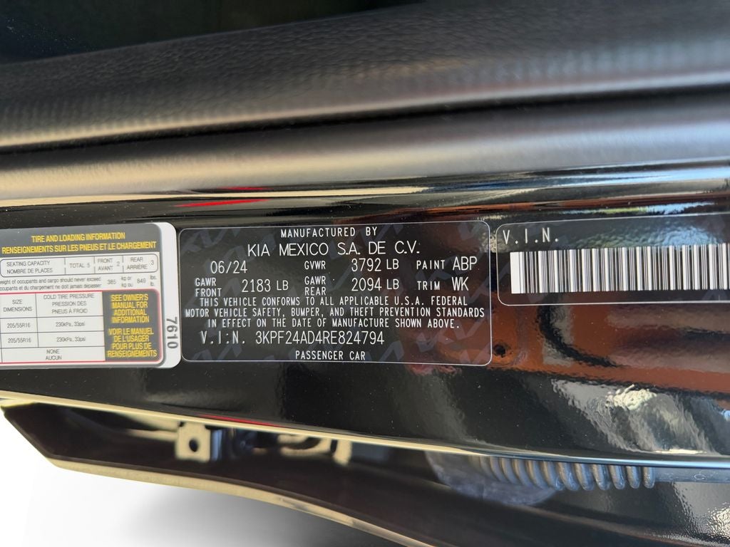 2024 Kia Forte LXS