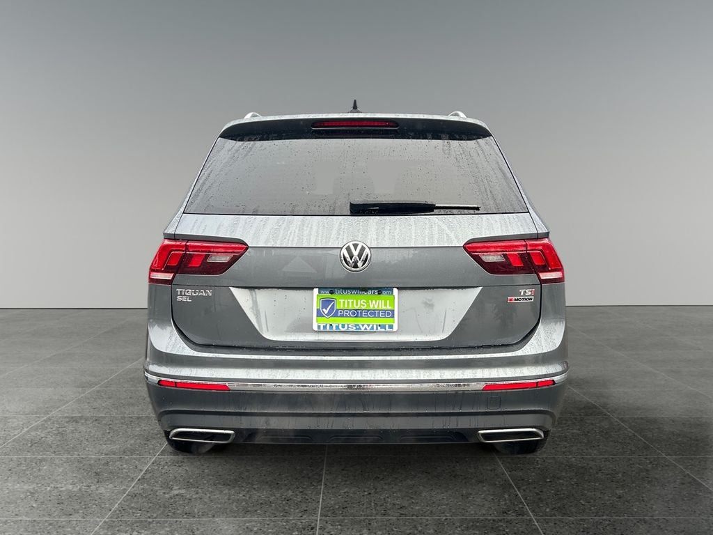2018 Volkswagen Tiguan 2.0T SEL 4Motion