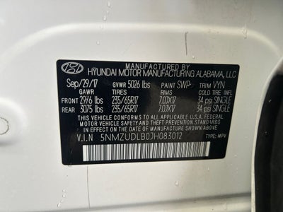 2018 Hyundai Santa Fe Sport 2.4 Base