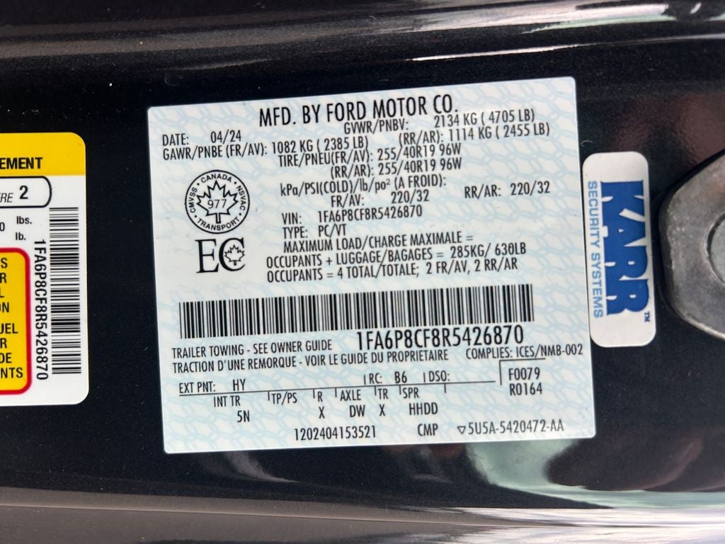 2024 Ford Mustang GT Premium