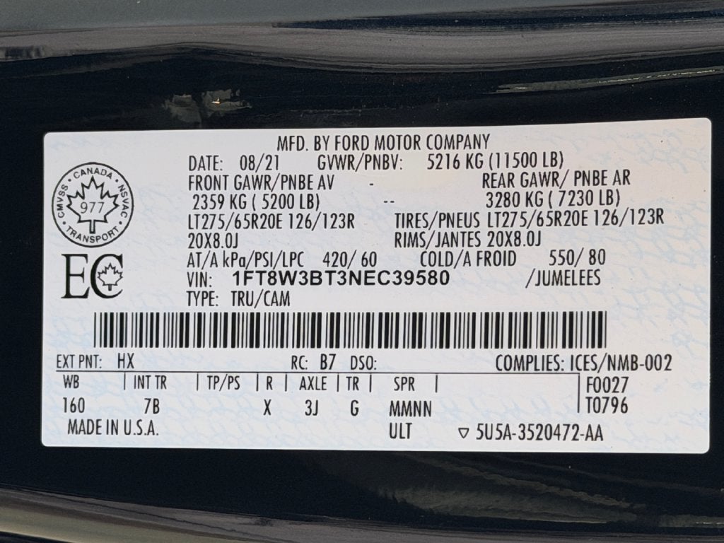 2022 Ford F-350SD Platinum Shortbed