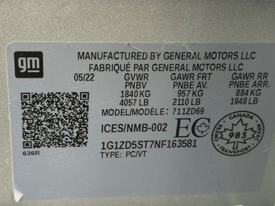 2022 Chevrolet Malibu LT