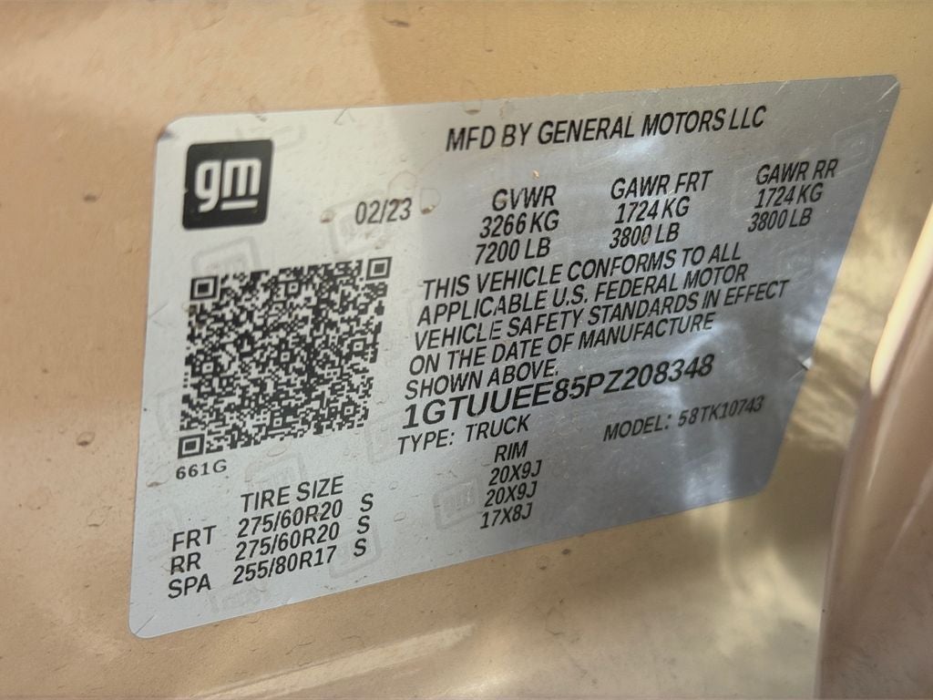 2023 GMC Sierra 1500 AT4