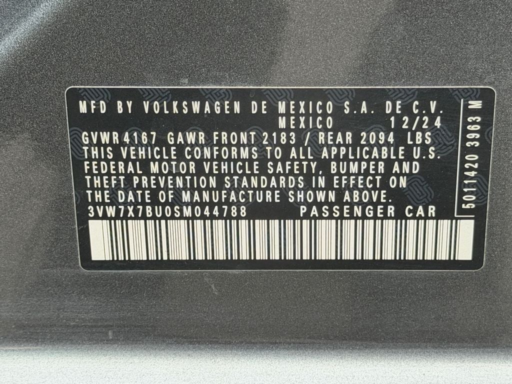 2025 Volkswagen Jetta 1.5T SE