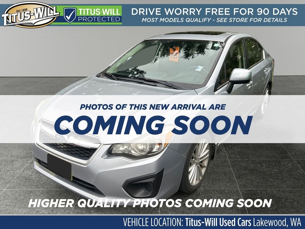 2013 Subaru Impreza 2.0i Premium