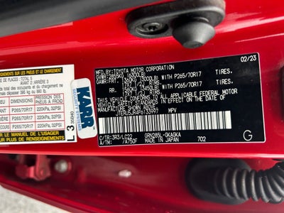 2023 Toyota 4Runner TRD Off-Road Premium