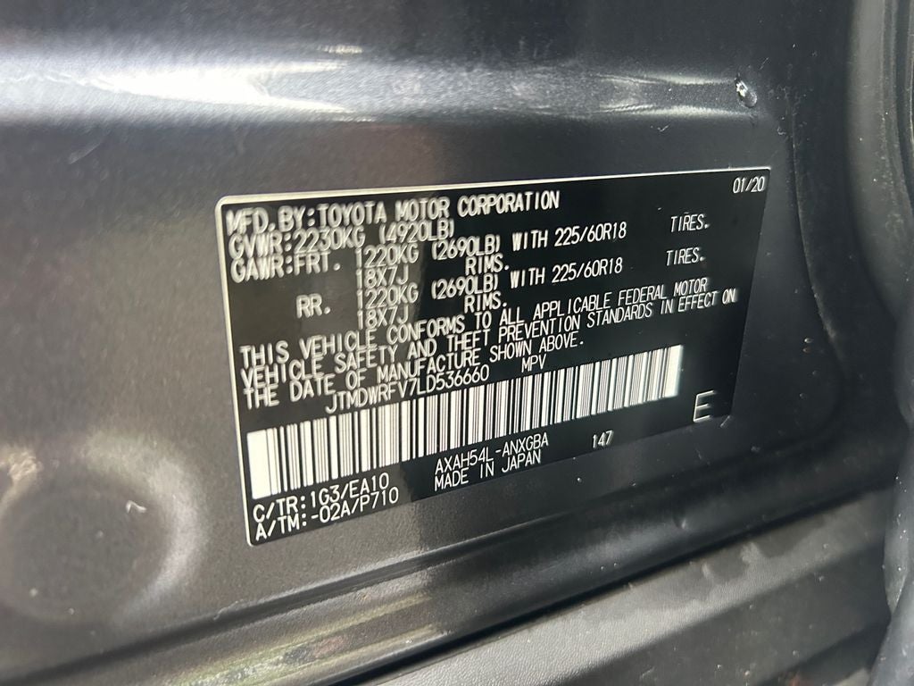 2020 Toyota RAV4 Hybrid Limited