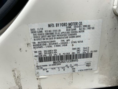 2020 Ford EcoSport SE