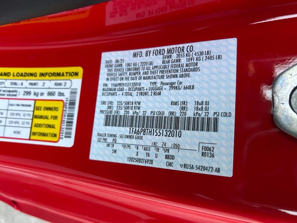 2025 Ford Mustang EcoBoost Premium