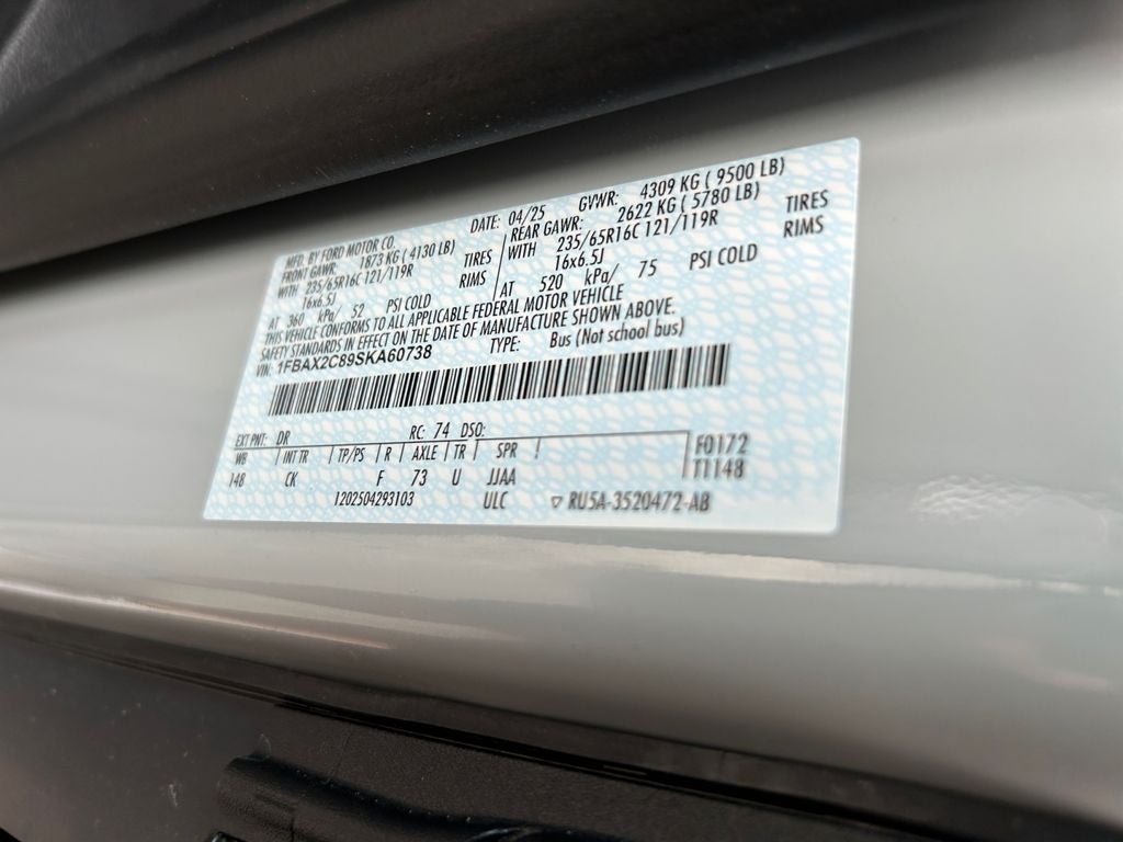 2025 Ford Transit-350 XLT