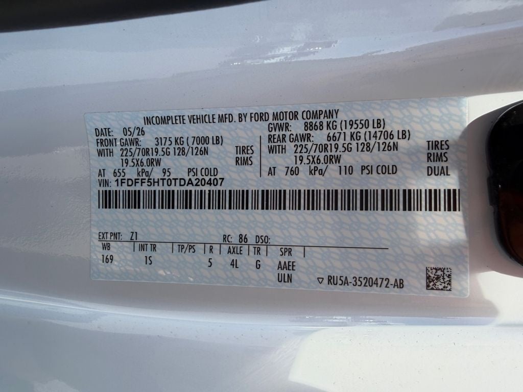 2026 Ford F-550SD XL DRW