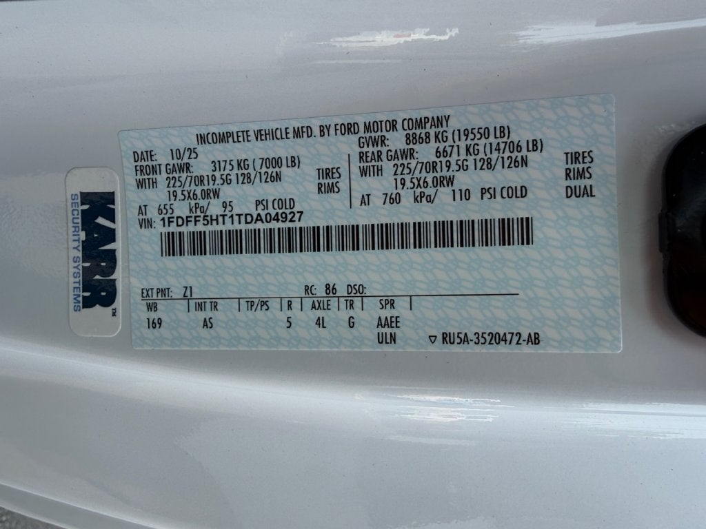 2026 Ford F-550SD XL DRW