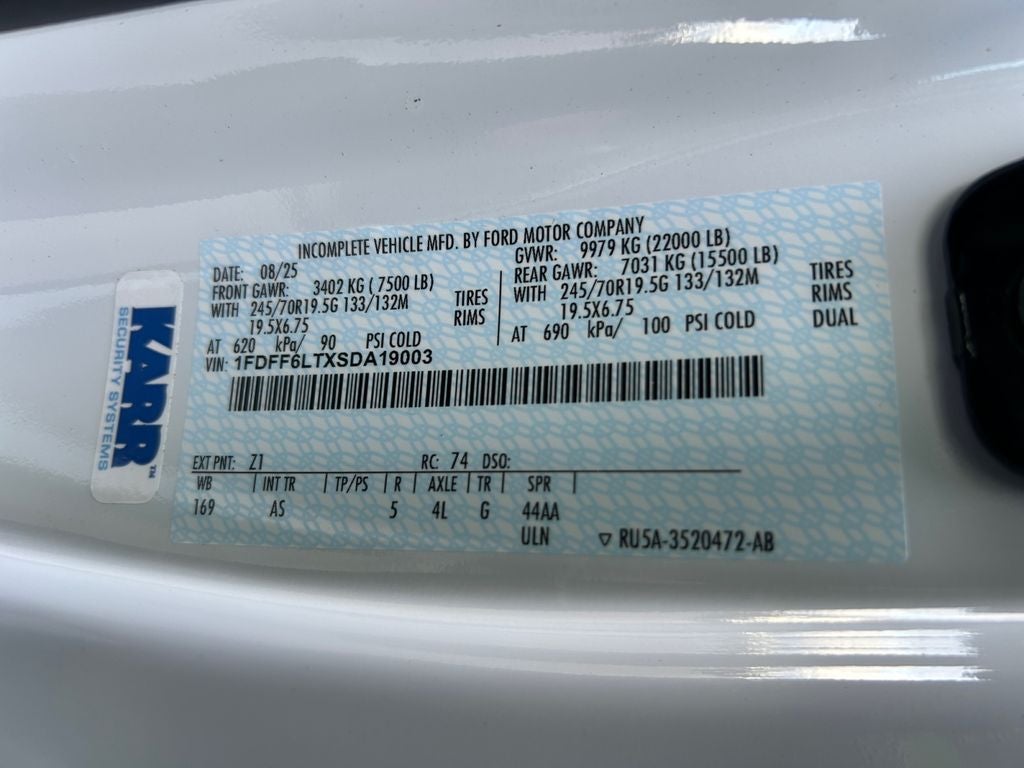 2025 Ford F-600SD XL