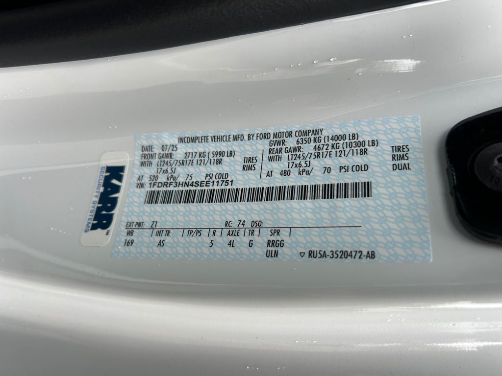 2025 Ford F-350SD Chassis XL DRW