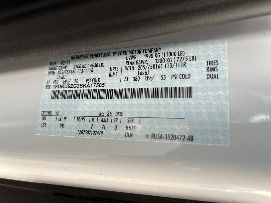 2025 Ford Transit-350 Base