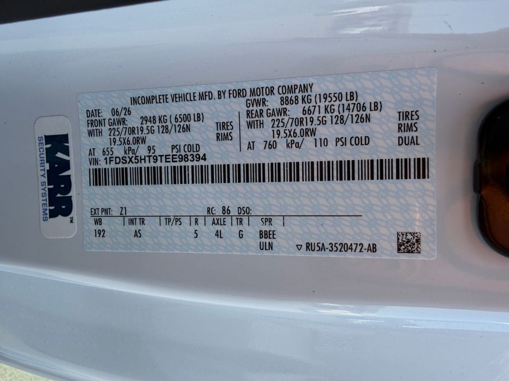 2026 Ford F-550SD XL DRW