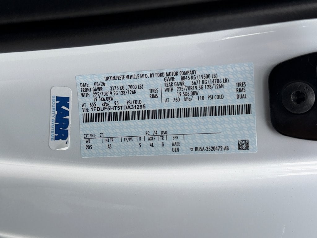 2026 Ford F-550SD XL DRW