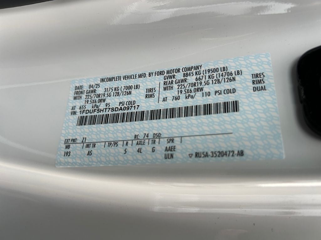 2025 Ford F-550SD XL DRW