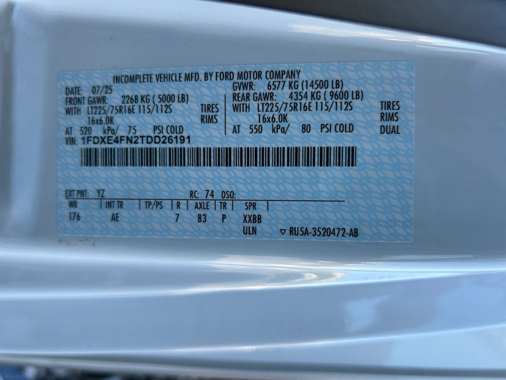 2026 Ford E-450SD Base