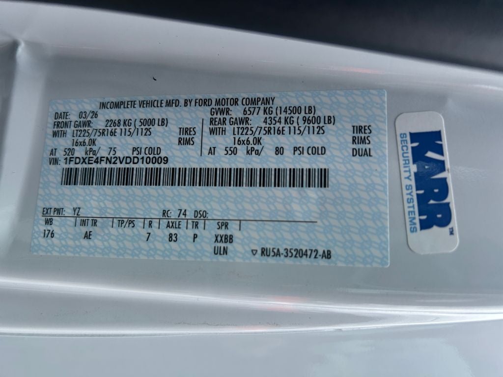 2027 Ford E-450SD Base