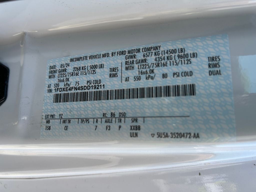 2025 Ford E-450SD Base