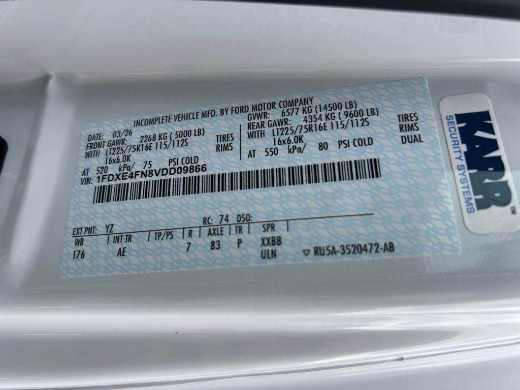 2027 Ford E-450SD Base