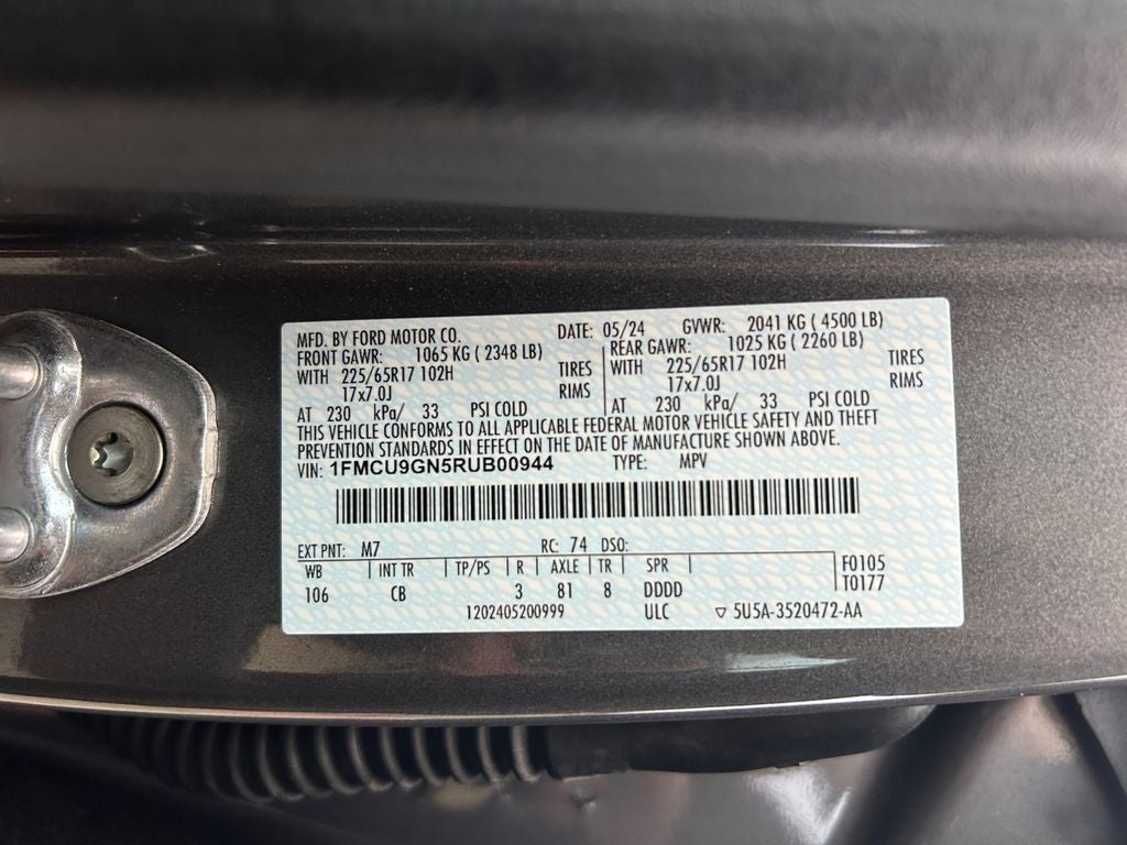 2024 Ford Escape Active